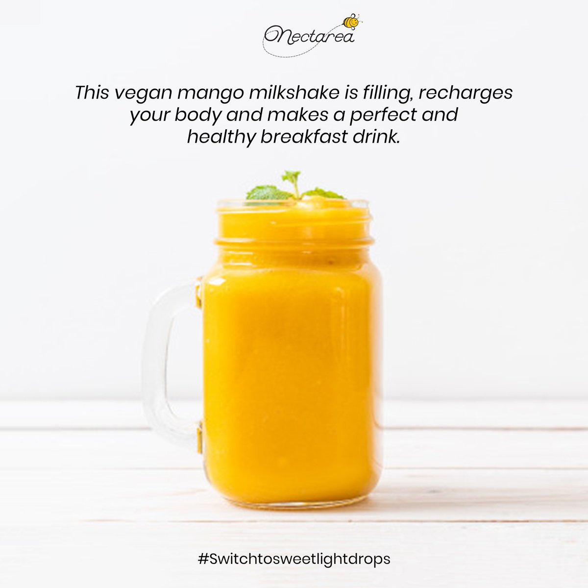 NectareaSweet's tweet photo. Mango shake is one of the most sought after healthy drink during summers. This delicious and super creamy recipe is made with just 4 ingredients!

And with Nectarea Sweet Light, you can relish these summer special recipes without any guilt!

#Nectarea #sweetlight #sugarfree https://t.co/ezF2Kk6xKF