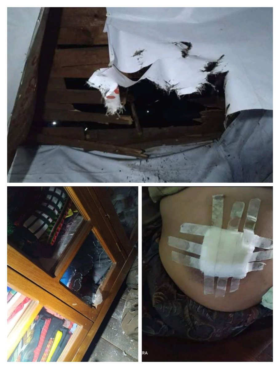 m2khine's tweet photo. #MinDat is being attacked with heavy weapons & helicopters since morning.They break the doors of houses, abducted every man they saw & used Human Shields to enter the city.Many got seriously injured reportedly. World, help us by setting #NoFlyZoneInMyanmar .
#HumansAreNotShield https://t.co/3gztMHc7eZ