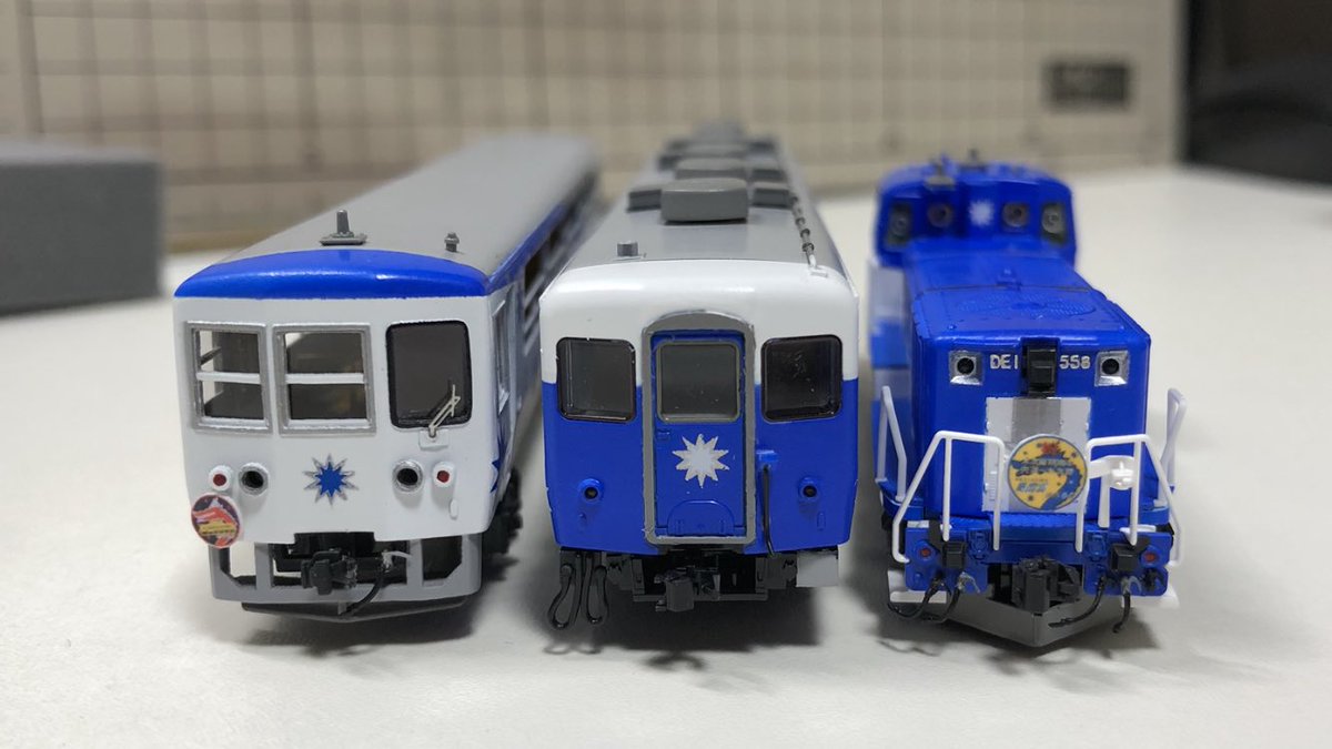 ㊗️完成！】JR木次線「奥出雲おろち号」です。DE15-2558、スハフ12