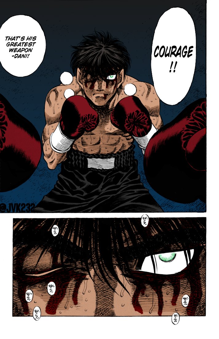 Hajime no Ippo - Makunouchi Ippo and Kamogawa Genji