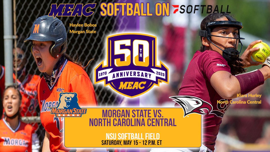 #MEACSB It all comes down to this! Tune into @FloSoftball at 12 p.m. for the @MEACSports Softball Championship Game between @MorganStBears and @NCCUAthletics! Someone's winning their first-ever MEAC softball title today! #IBackTheMEACAt50 #IBackTheMEAC

flosports.link/3eD20dL