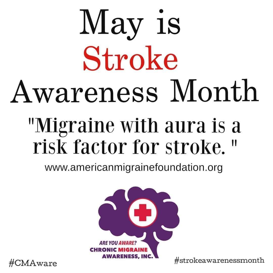 #CMAware
#StrokeAwareness
