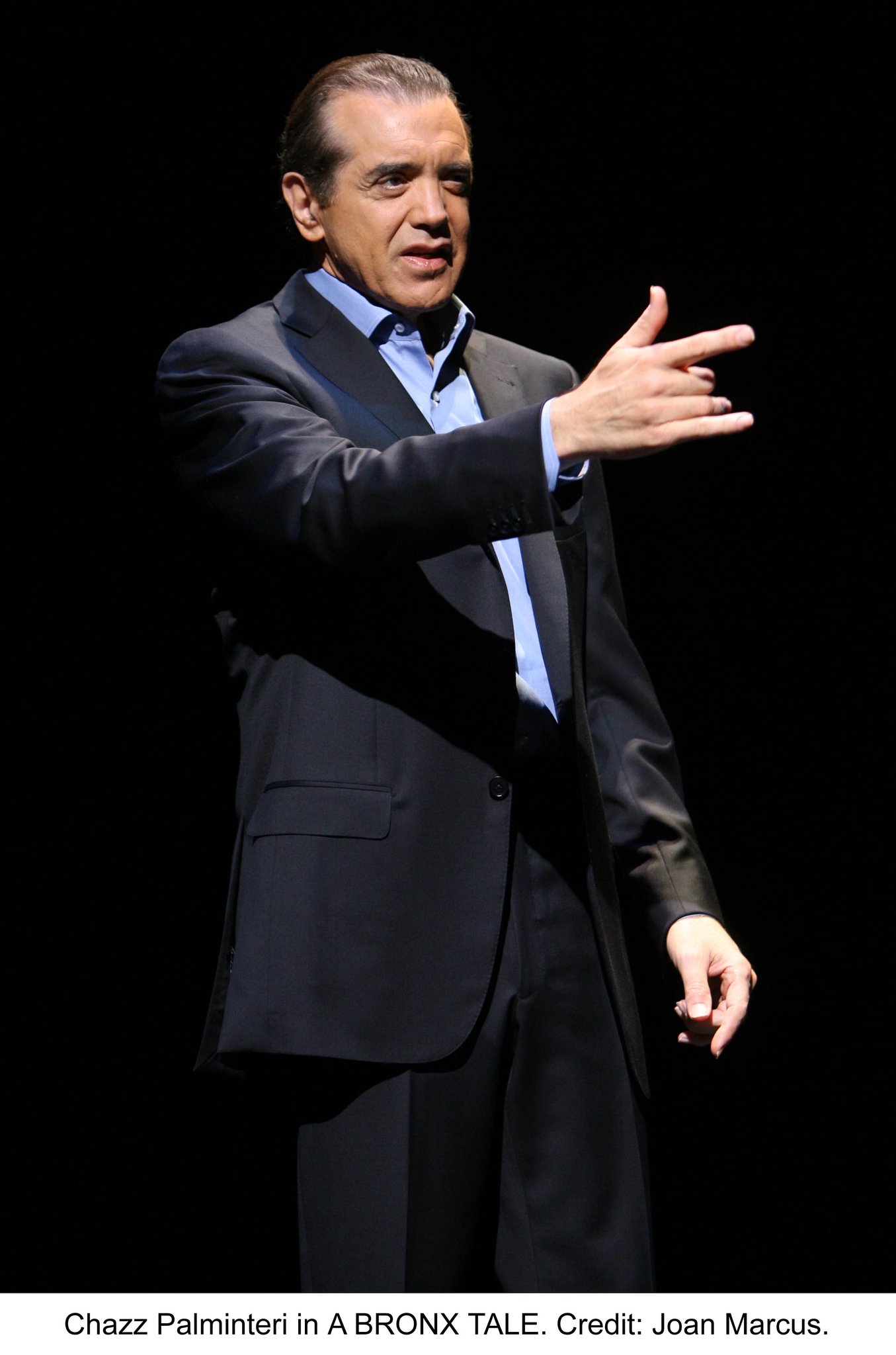 Happy Birthday to Chazz Palminteri, a New York classic.  :  Joan Marcus / \"A Bronx Tale\" 