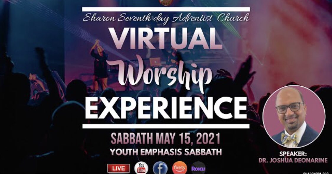 Join us for our Youth Emphasis Sabbath at 11:00am! Livestream: youtu.be/dpPTXfCNNng