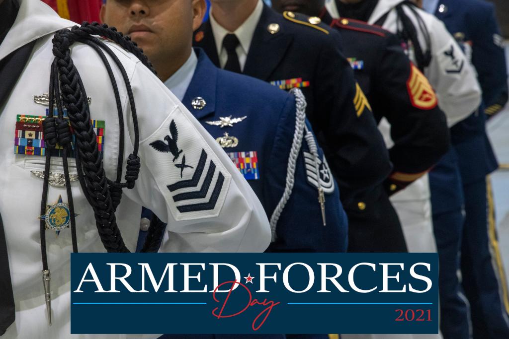 We are honored to lead the defense of our nation alongside our dedicated shipmates across all the services. Celebrating #ArmedForcesDay and our brothers and sisters within the U.S. @DeptofDefense -- @USArmy, @USMC, @usairforce, @USCG, and @SpaceForceDoD.