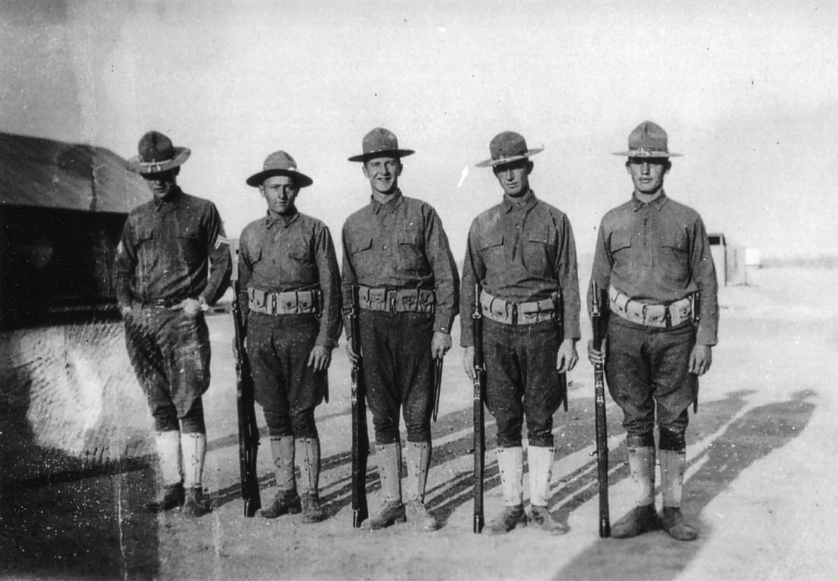 OldGuardHistory's tweet photo. #OTD 1916, 1st &amp; 3d BNs of Old Guard arrived in Eagle Pass, TX. After 3 yrs in NY 3d Inf Regt was ordered to border. War in Europe &amp; spurred on by attack on Columbus, NM, by Pancho Villa led to US action Gen Pershing known as "Punitive Expedition."

https://t.co/HuOAn1X7ex https://t.co/EeCAPKRmG1