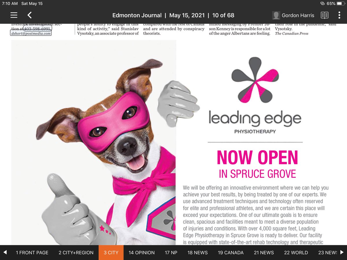 StuyHouston's tweet image. Open now with the Grand Opening coming May 28 #excited #welcome Leading Edge Physiotherapy #Westwind Centre ! “Life Shouldn’t Hurt” @cashmobstalbert @PathsTrails @dave_oldham @ErinStevensonSG @jeffacker @cartridgelady @McKenzie_SG This is #bigdeal for Spruce Grove @wchoy74
