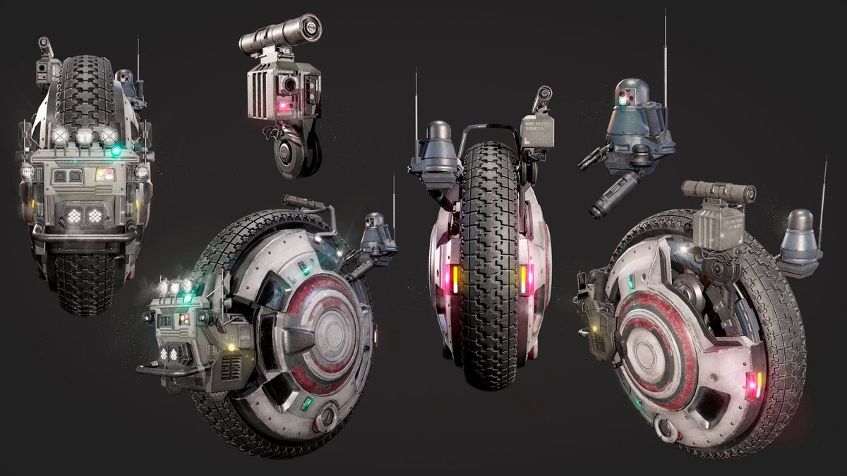 Hard Surface monowheel. How fast can it go ?  hope you like it !