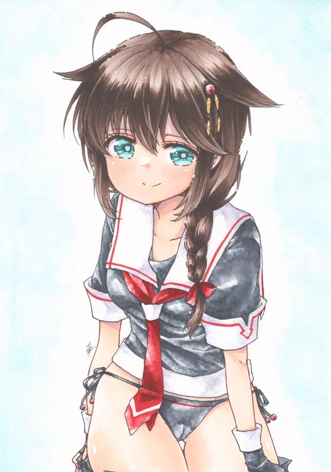 『残念、水着だよ』
 #コピック 