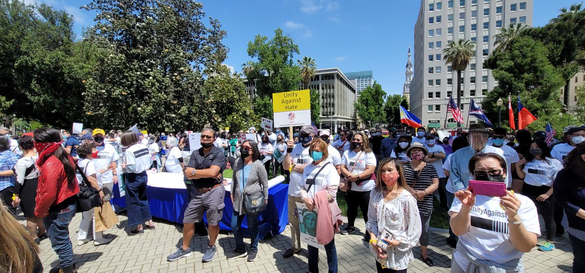 EGHmongAmerican's tweet photo. Unity Against Hate #StopAsianHate https://t.co/bcXrZgH9kS