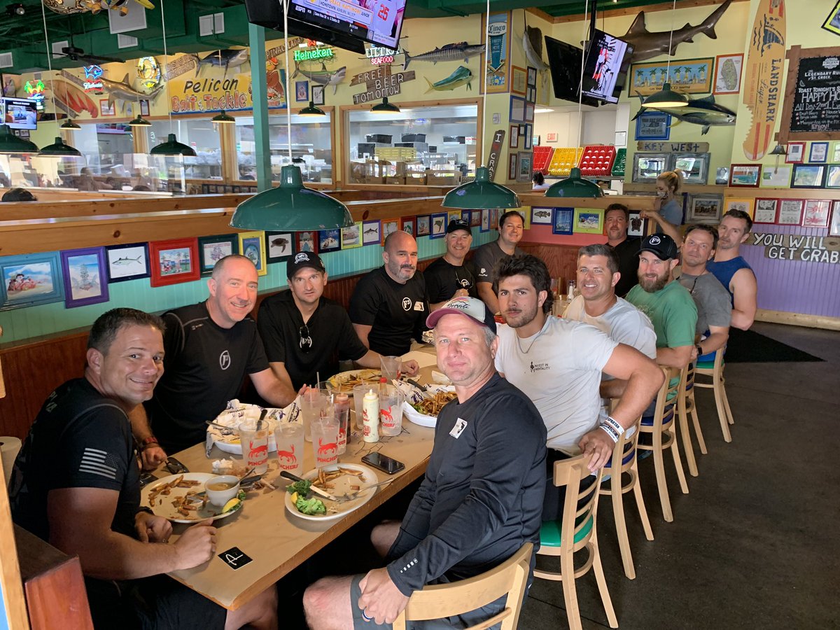 Some Florida <a href="/F3Nation/">F3</a> 2nd F at it’s best. A <a href="/PinchersUSA/">Pinchers</a> lunch leading up to #GTE18 with the pax of <a href="/F3Suncoast/">F3 Suncoast</a> and <a href="/F3Jacksonville/">F3Jacksonville</a>