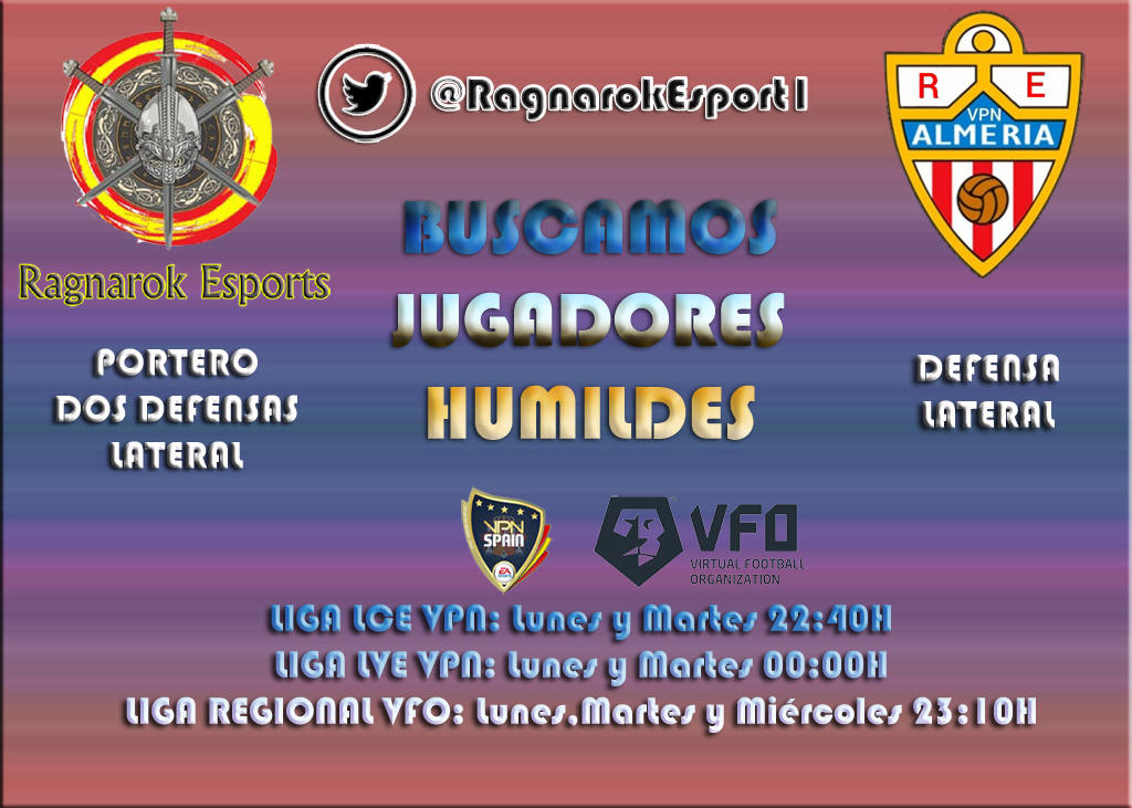 Buscamos jugadores humildes con disponibilidad para <a href="/VPN_SPAIN/">Virtual Pro Network Spain</a> y <a href="/VFOspain_ps/">VFOspain PS</a> .Buen ambiente

<a href="/_chocolate3000/">AYUDAS FIFA CHOCO3K🐦</a>
<a href="/FichajesAyudas/">Ayudas Fichajes</a>
<a href="/ayudanteclubes/">Susurro Libre</a>
<a href="/AyudasCPro/">Ayudas Clubes Pro</a>
<a href="/Ayudas_clubes/">Ayudas Clubes</a>
<a href="/iloveproclub1/">ILOVEPROCLUB1</a>
<a href="/_help4uu/">HELP FOR YOU</a>
<a href="/mercado_vfo/">FUT CHAMPS</a>
<a href="/Ayudas_pro/">AyudasClubesPro</a>
<a href="/vfo_fichajes/">MercafichajesVFO®</a>
<a href="/AyudasPro/">Ayudas Clubes Pro</a>
@AyudaVFO
@fichajesclubs
@ayudas_vfo