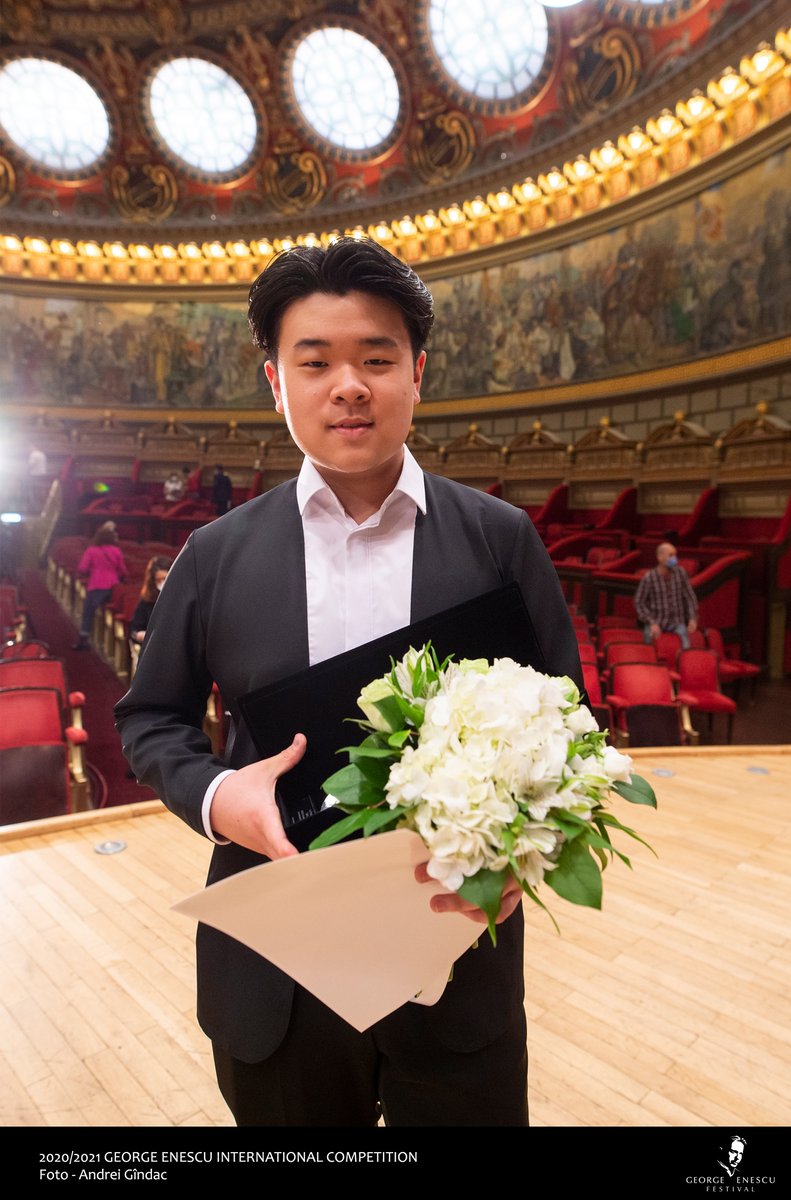 Enescu_Festival's tweet photo. Jaemin Han from South Korea Wins Cello Final at 
George Enescu International Competition!
#EnescuCompetition #cellocompetition #cello #cellist https://t.co/Q5ncJUnMCZ