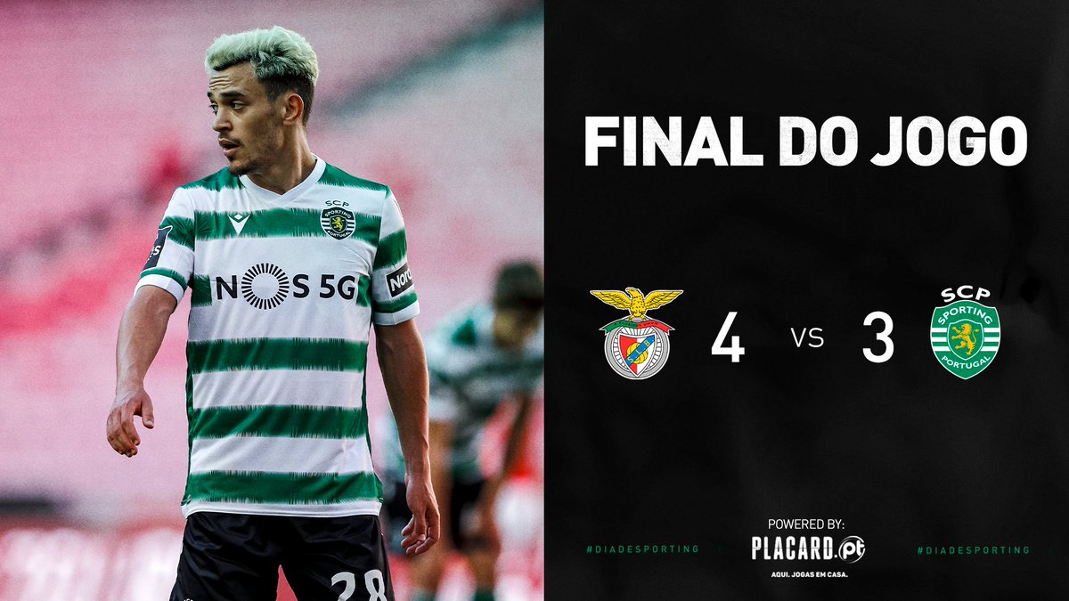 Sporting CP - ⏹ Final do jogo. #SLBSCP