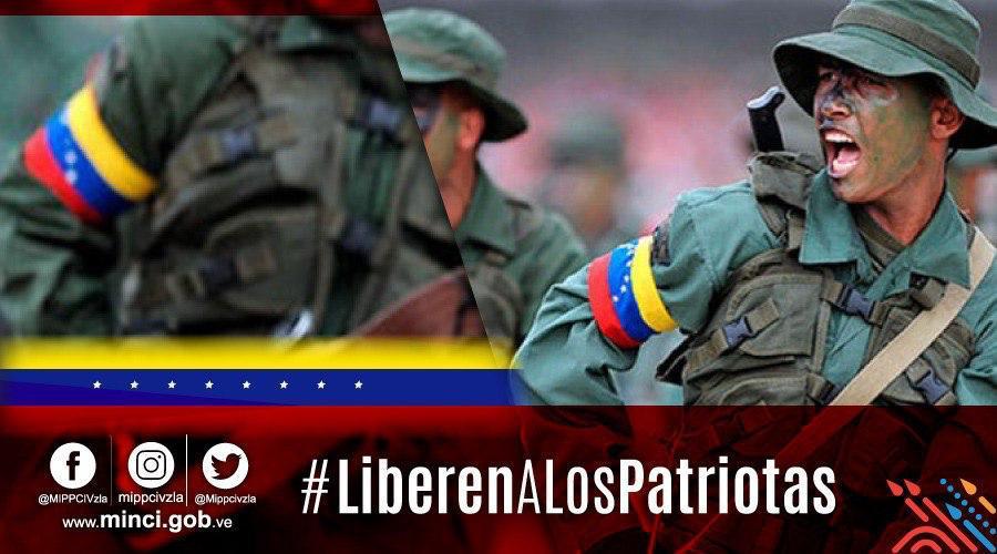 #15Mayo || Nuestra #FANB exige que #LiberenALosPatriotas