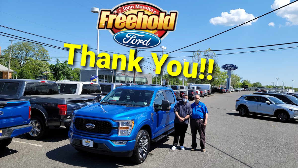 Congratulations Lester, on your awesome new Ford F-150 from Freehold Ford!!

#freeholdford #freeholdfordfamily #freeholdtownship #freeholdnj #freeholdboro #ford #fordperformance #FORDMOTORCOMPANY #fordf150