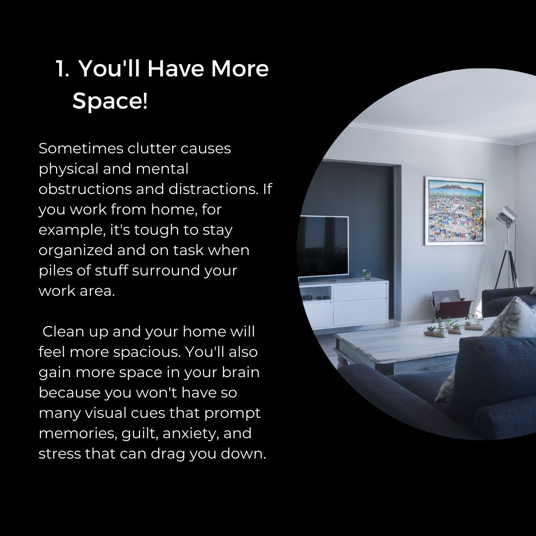 Brevvie1's tweet photo. A clean home feels and looks luxurious; make sure you cater to your most loved (used!) spaces—you might even cross off our 3 Reasons to Declutter! https://t.co/CHae9W0oJv