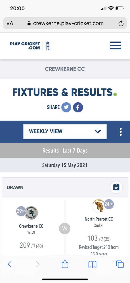 Crewkerne Cricket tweet media