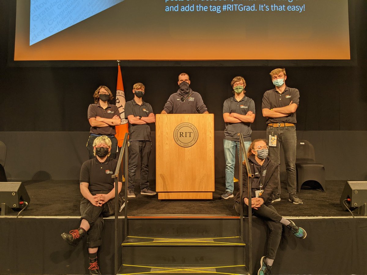 RITTechCrew's tweet image. Field House Crew #RITGrad #findyoursquad #TC4L
