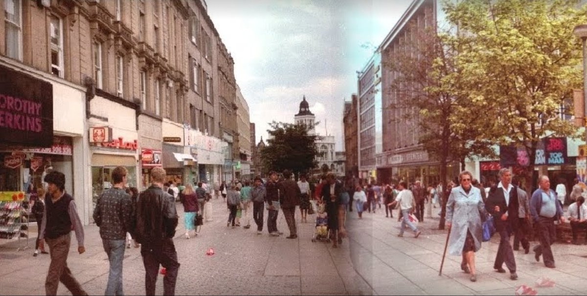 OldSheffield's tweet image. 80's Fargate anyone..  #Sheffield