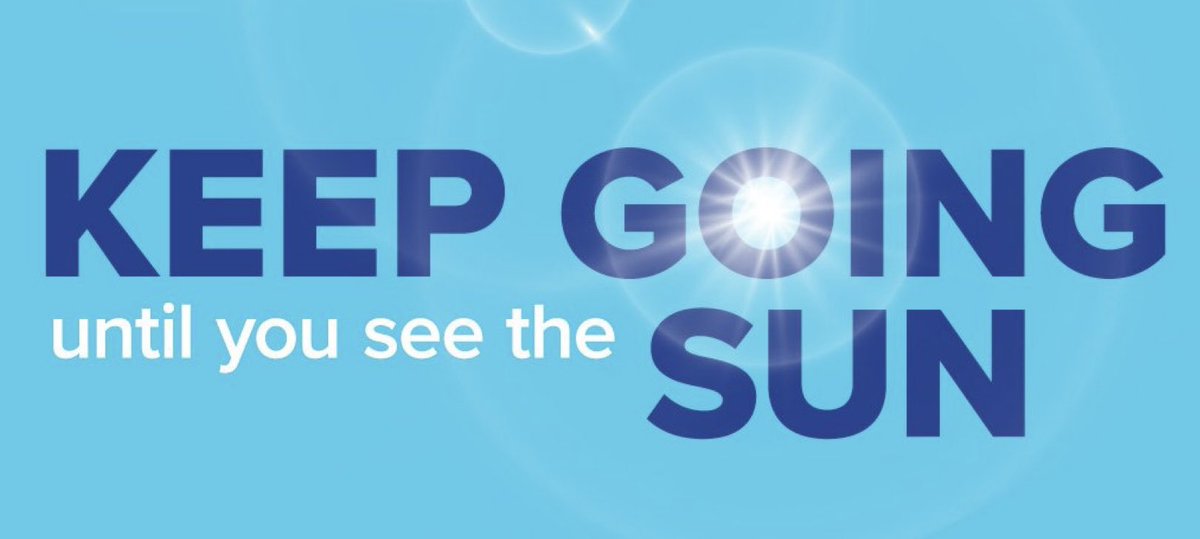 A reminder that brighter days are coming... ☀️ 

Keep going 💙💙💙

#DEHLondon #YouWillBeFound #26October