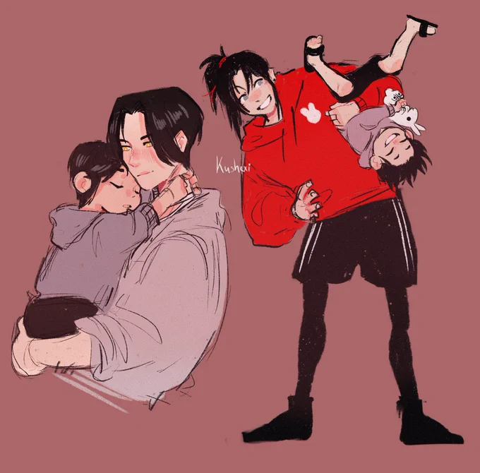 Modern au Wangxian family 🥺🥺 #MDZS #魔道祖师 #WangXian 