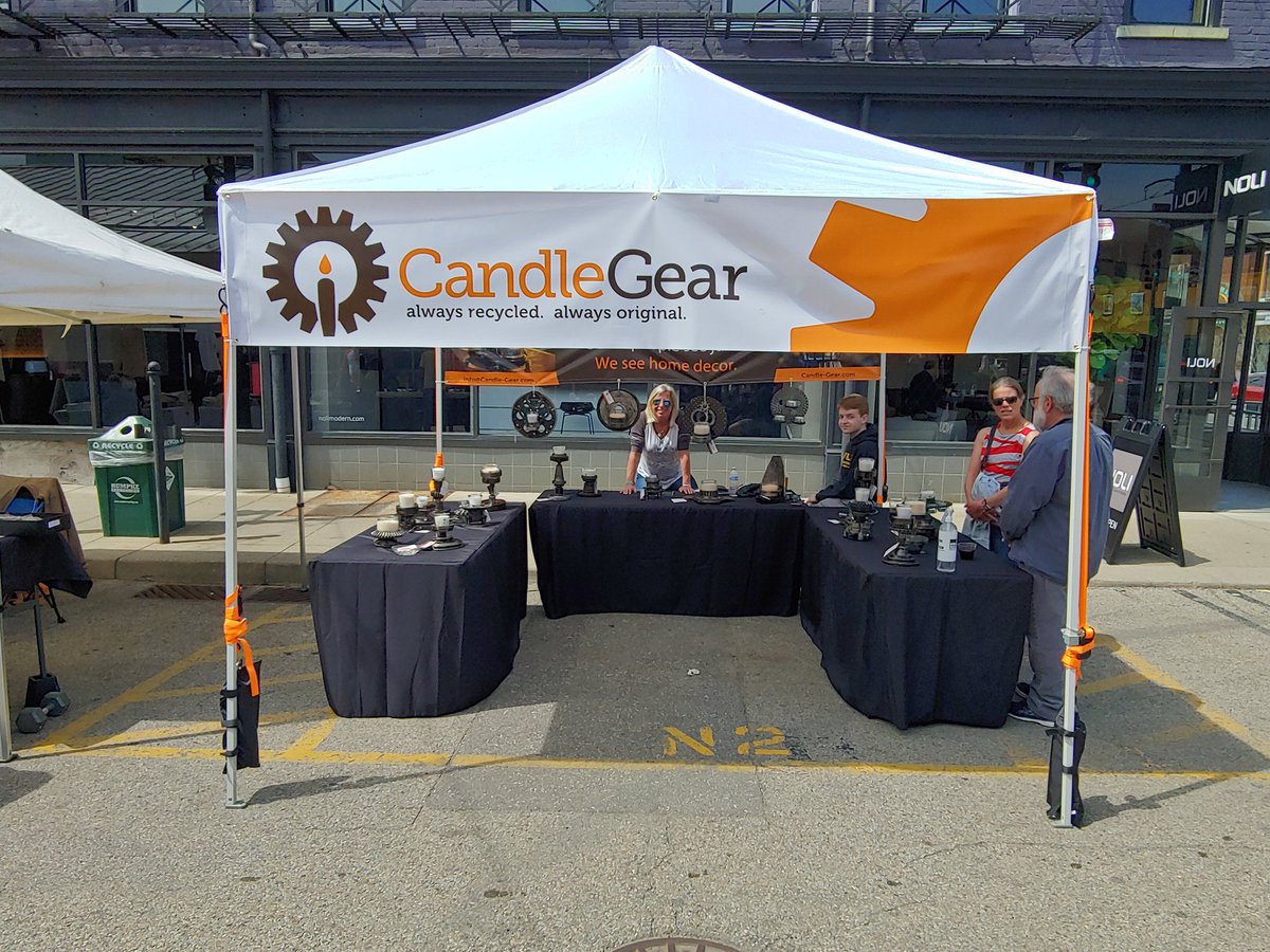 Very unique candle-gear