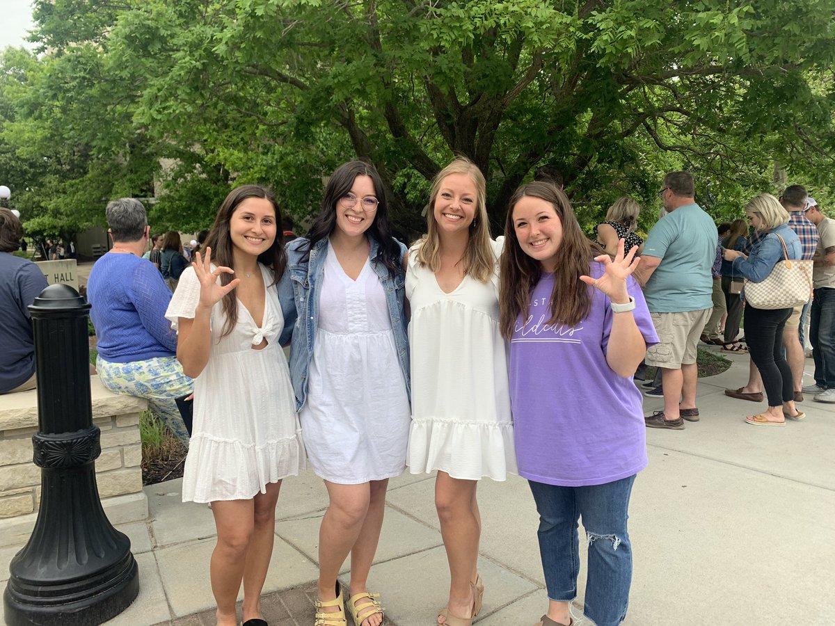 ksuedcats's tweet photo. Congratulations, #EdcatGrads! We are very proud of you & we know you will make a difference. Enjoy commencementโ youโve earned it!! ๐คฉ๐
Yesterday, we celebrated #EdcatGrads at a ringing of the bell ceremony! Take a moment to read the significance of the tradition! ๐๐ https://t.co/16iF2CX4E9