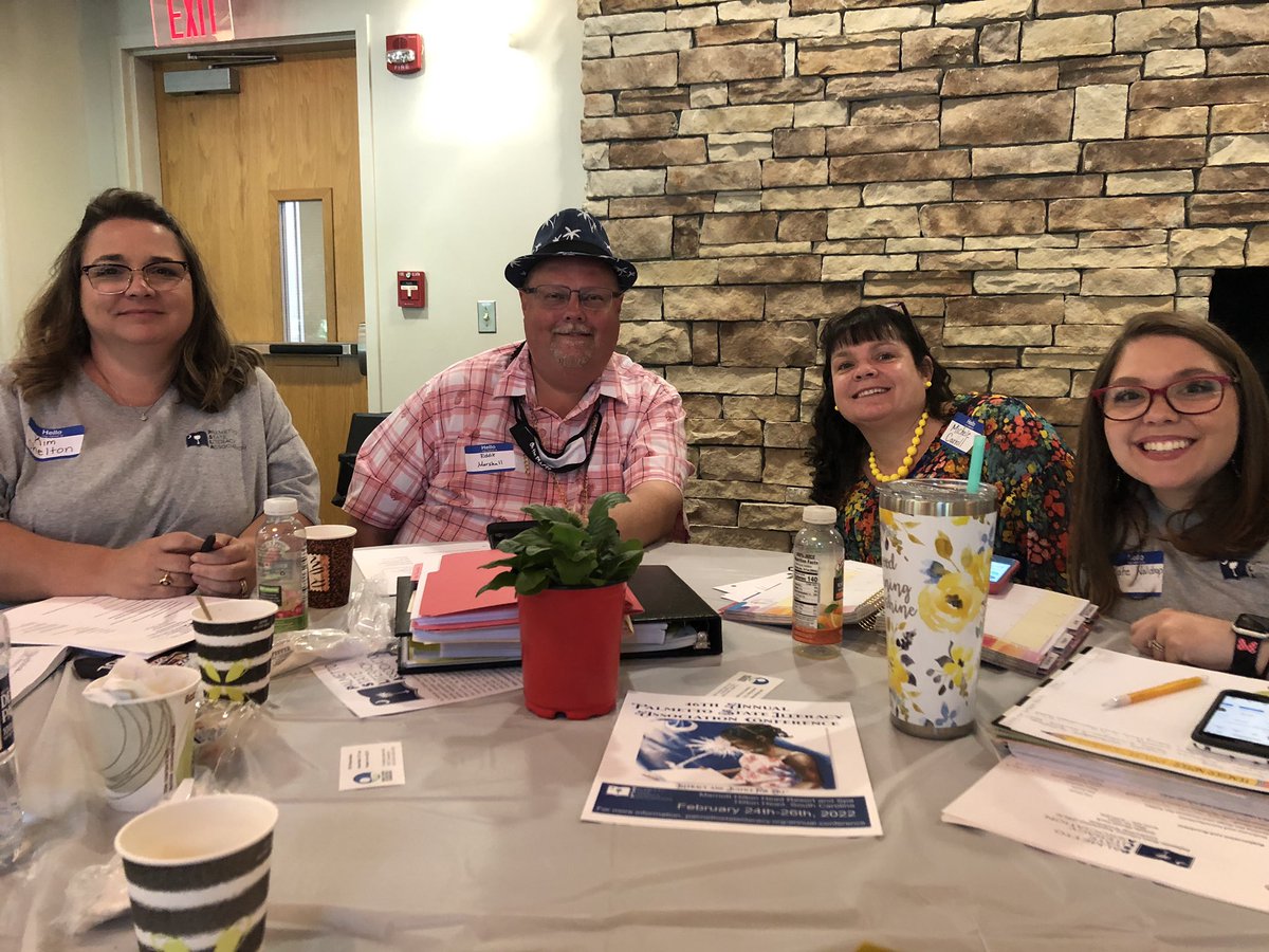Enjoying the PSLA Leadership Workshop today! Join a local council and you are automatically a member of PSLA. Lots of grants, scholarships, and excellent professional development. <a href="/LiteracyState/">Palmetto State Literacy Association</a>