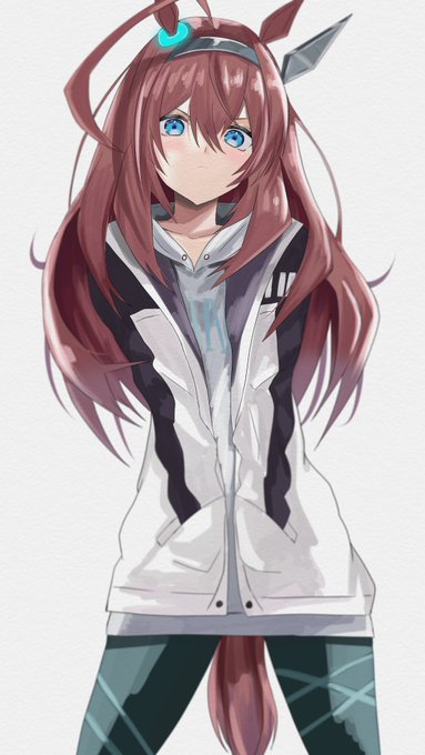 待ち合わせするミホノブルボン 