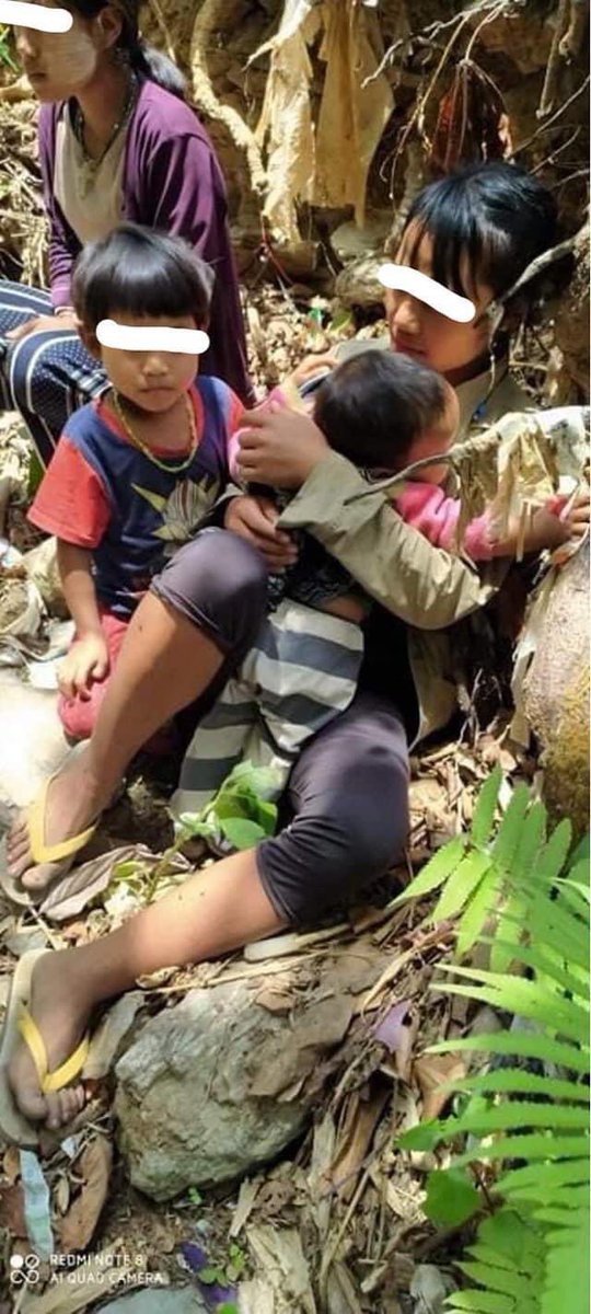 media_chin's tweet photo. Many women and children have been forced to flee their homes in Mindat, after the junta troops fired several artillery shells into the town today. Locals said injured can’t go to hospital as soldiers opened fire on anyone going outside.
#WhatsHappeningInMyanmar https://t.co/xyraI2I2yJ