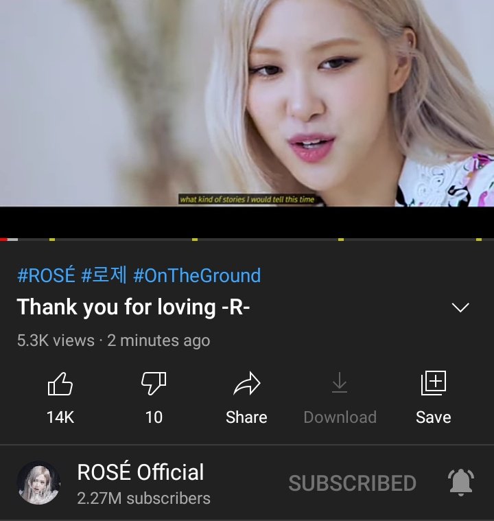 ikalawaa's tweet photo. ROSÉ POSTED ON HER YOUTUBE CHANNEL SODNEJDKAKZMSKXNSKZJSJZJ https://t.co/qc5m1RSSAH