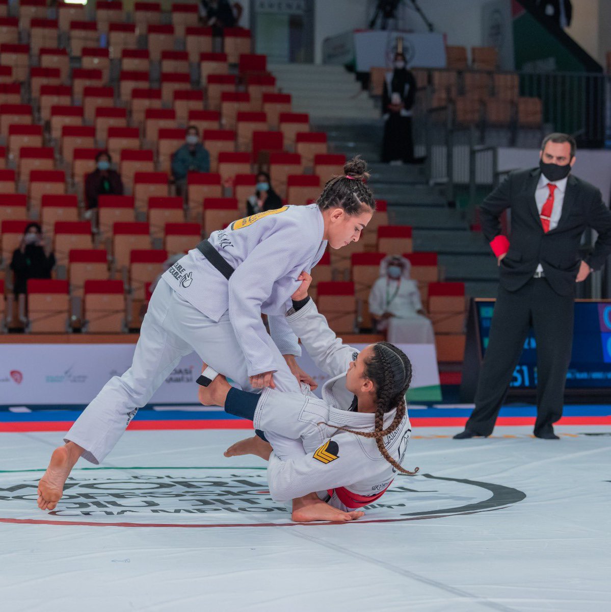 AJPTour's tweet photo. Do you remember how BEATRIZ won her fights #ADGS Abu Dhabi tour?

#AJPTour #AbuDhabiGrandSlam #ADGS #Oss #JiuJitsu #MMA #JiuJitsuLifestyle https://t.co/Y4fceEkgFo