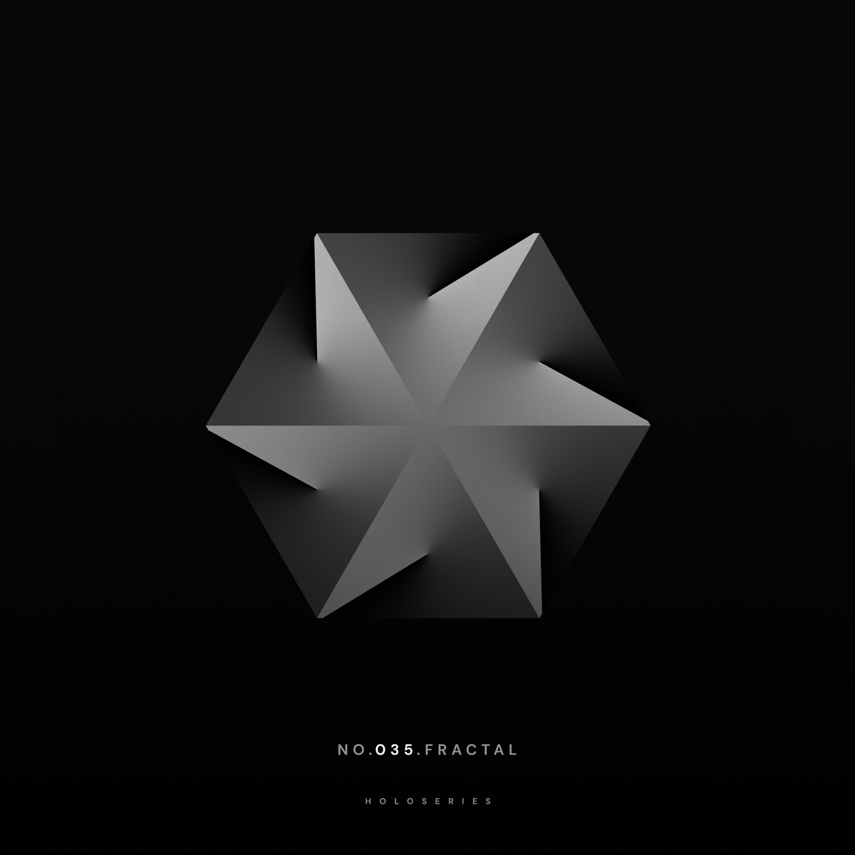 holoseries_'s tweet photo. No.035 | Fractal
⠀⠀⠀⠀⠀⠀
#holoseries #art #conceptual #minimal #digital #illustration #dark #blackandwhite #lineart #design #pattern  #geometry #visual #black #line #minimalism #simplicity #vectorial https://t.co/zIZL8Wirmd
