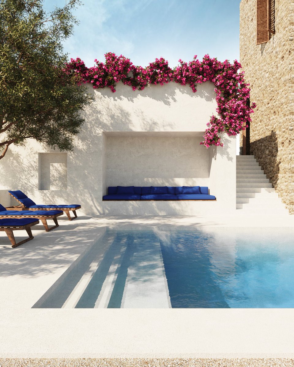 ARCHLABEL's tweet photo. Mediterranean villa. https://t.co/nvIhjDboAM