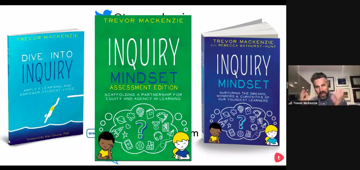 Fan girl moment! Chatting &amp; reflecting with <a href="/trev_mackenzie/">Trevor MacKenzie</a> about all things inquiry right now. How can you NOT join me? #ToddleTIES 
Psst... We have some very special giveaways!