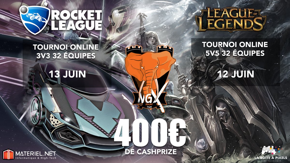 NGX44's tweet image. Le 12 et 13 juin c&apos;est le tour 4 de #NGXesportTour
Préparez vous, venez prendre votre revanche et participez à notre tournoi pour obtenir la victoire en #OnlineEdition !

Jusqu&apos;à 400€ de cashprize offert par notre sponsor @materielnet  

On vous donne toutes les infos lundi 😘