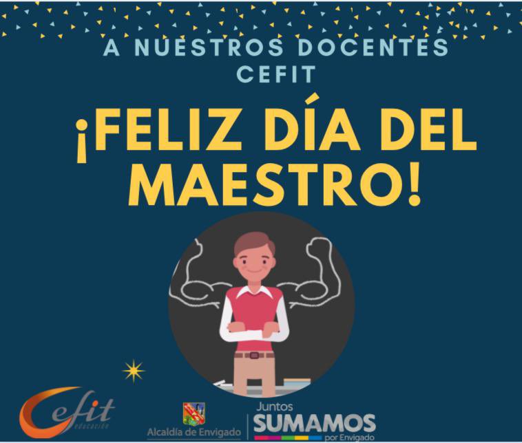 JorgeCorreaBet's tweet photo. A todos nuestros maestros un reconocimiento y agradecimiento especial en su día. #CEFIT #SomosEducación https://t.co/No97lVtWBq