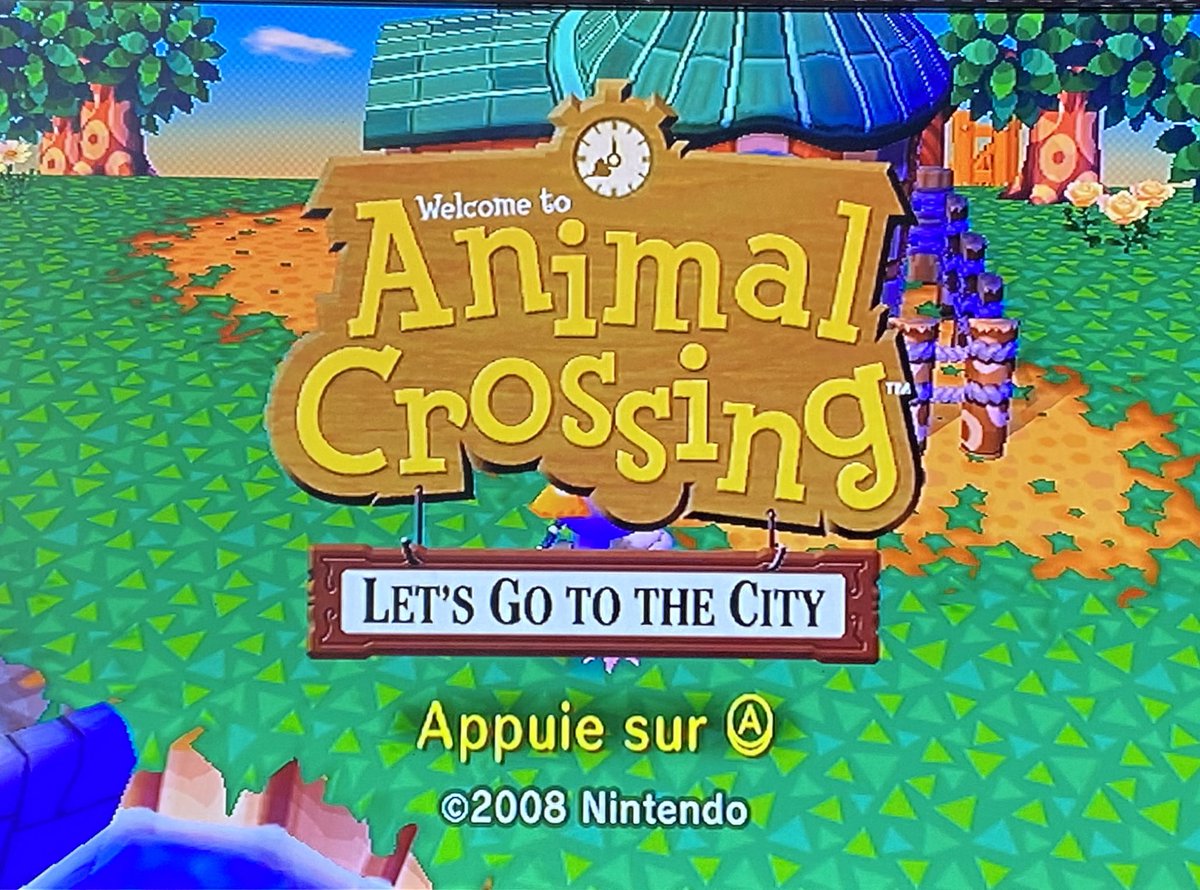 Chisame76's tweet photo. J’me suis enfin fait un plaisir qui date d’il y a plus de 10 ans 😍 #AnimalCrossing #letsgotothecity #wii #WiiU #retrogames @LifeFluffy https://t.co/vvQY7O7sGL
