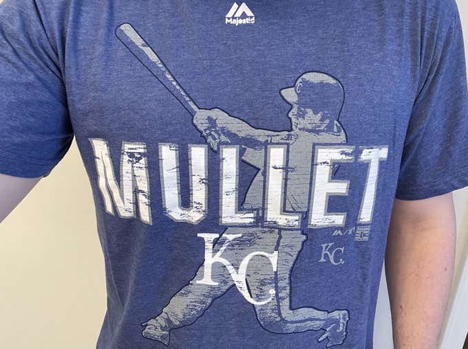 Today is George Brett s birthday, so I m wearing this. Happy birthday, Mullet. 