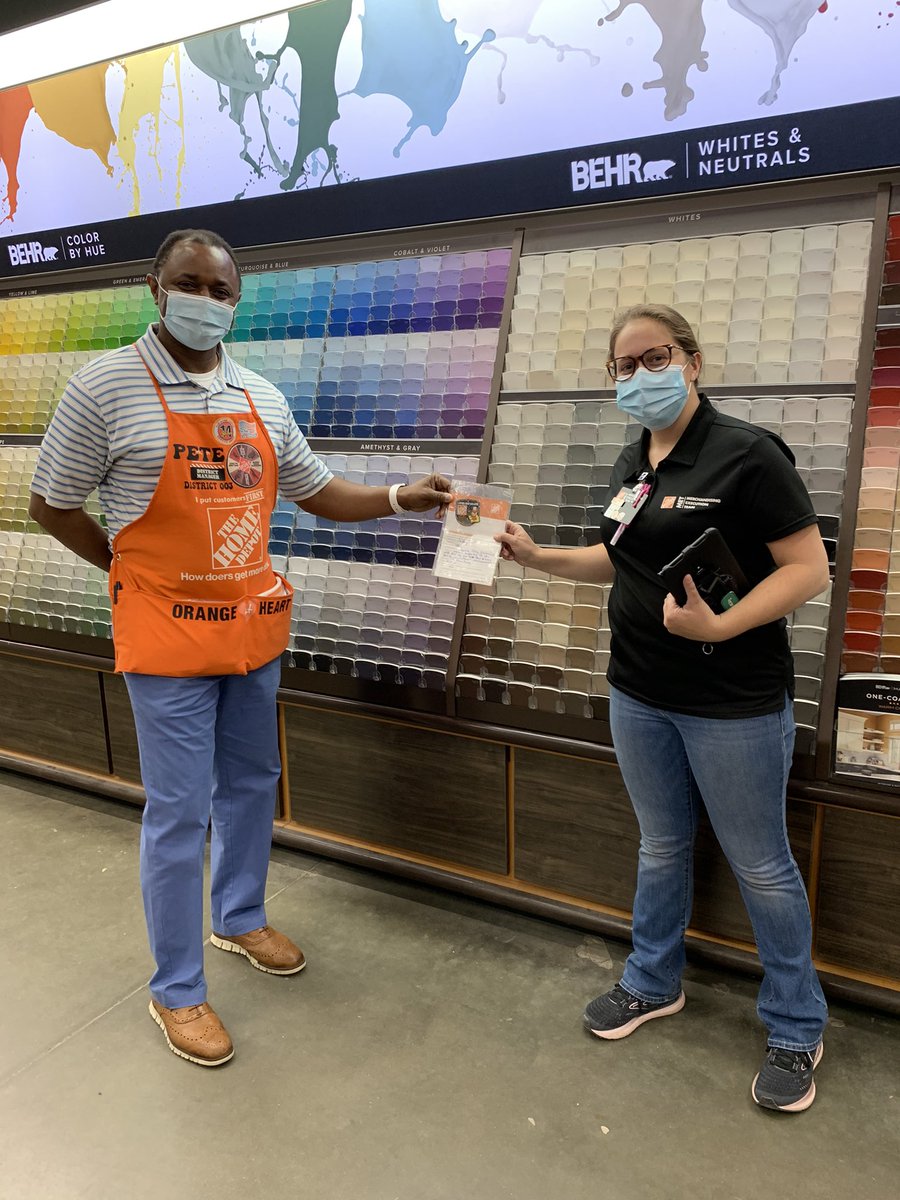 Thanks Pete for stopping by and recognizing some outstanding members of my team! <a href="/EldredPeterson/">Pete Peterson</a> <a href="/4802Dave/">Dave 4802 OASM</a> <a href="/tg89w6/">Tim Graley</a> <a href="/charlescounts/">Charles</a> <a href="/Gimma06921110/">Gimma@4802HomeDepot</a>