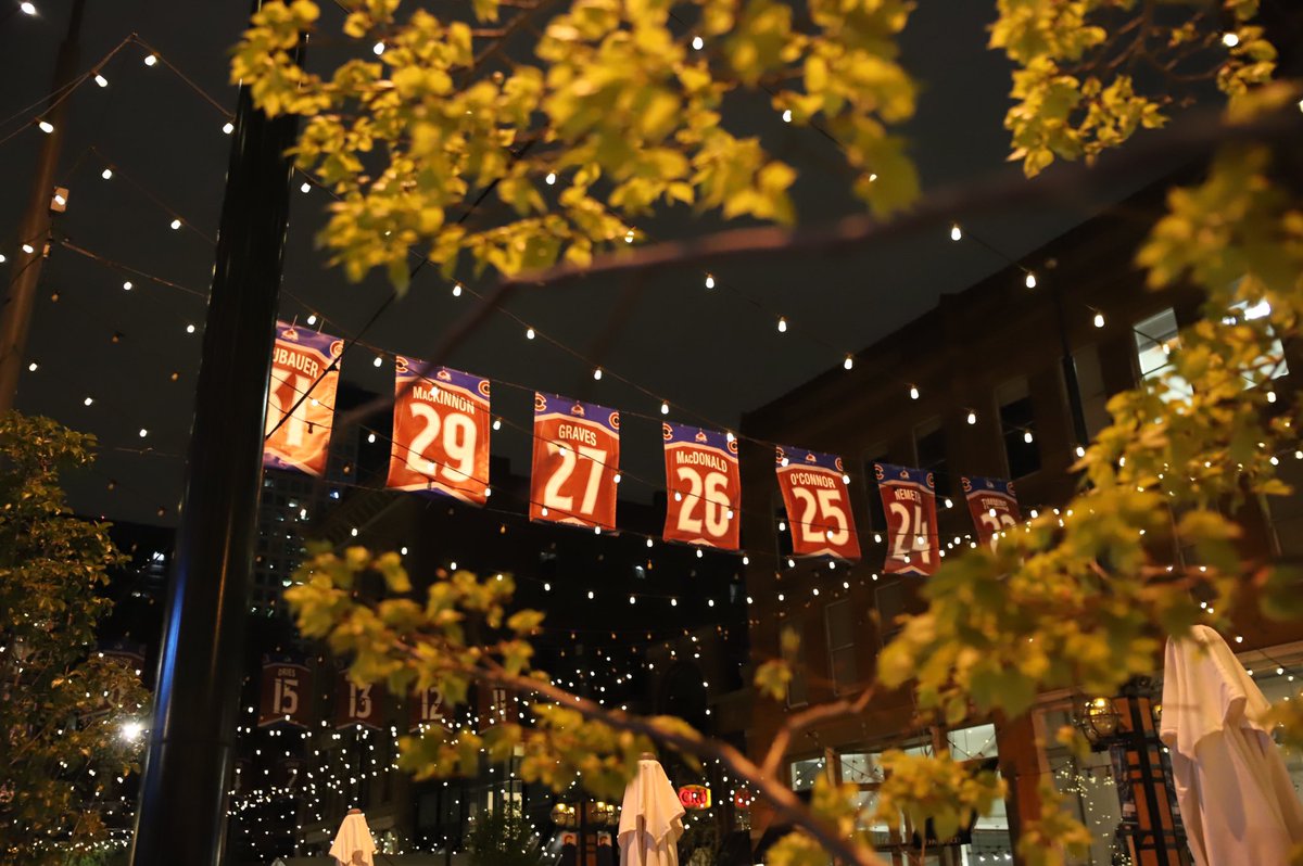 Avalanche's tweet photo. Last night it started to look like playoffs at Larimer Square 👀

#GoAvsGo https://t.co/jsKoSHhQj8