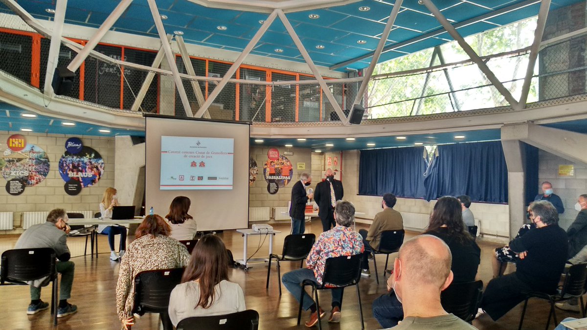 Hoy hemos pedido asistir a la entrega de premios del 14o concurso de #juegosdemesa la  <a href="/firajugarxjugar/">Fira JugarxJugar</a>. El talento nacional sigue muy activo 💪🏻