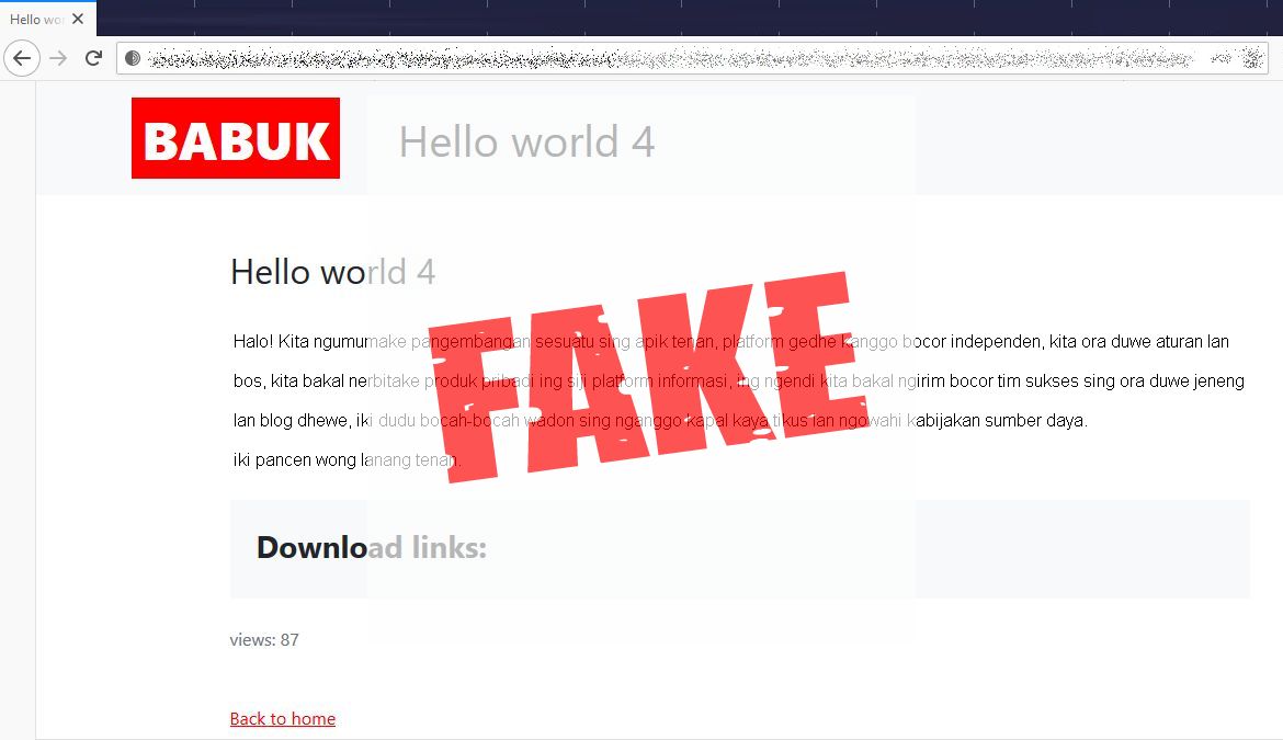 amvinfe's tweet photo. New #Babuk announcement: "Hello world 4"
The real one and the fake one... what would Babuk think of the fake one?

@VirITeXplorer @PogoWasRight @chum1ng0 @philmuncaster @BrettCallow
#Ransomware #RealandFake https://t.co/EDflo1ZhAF