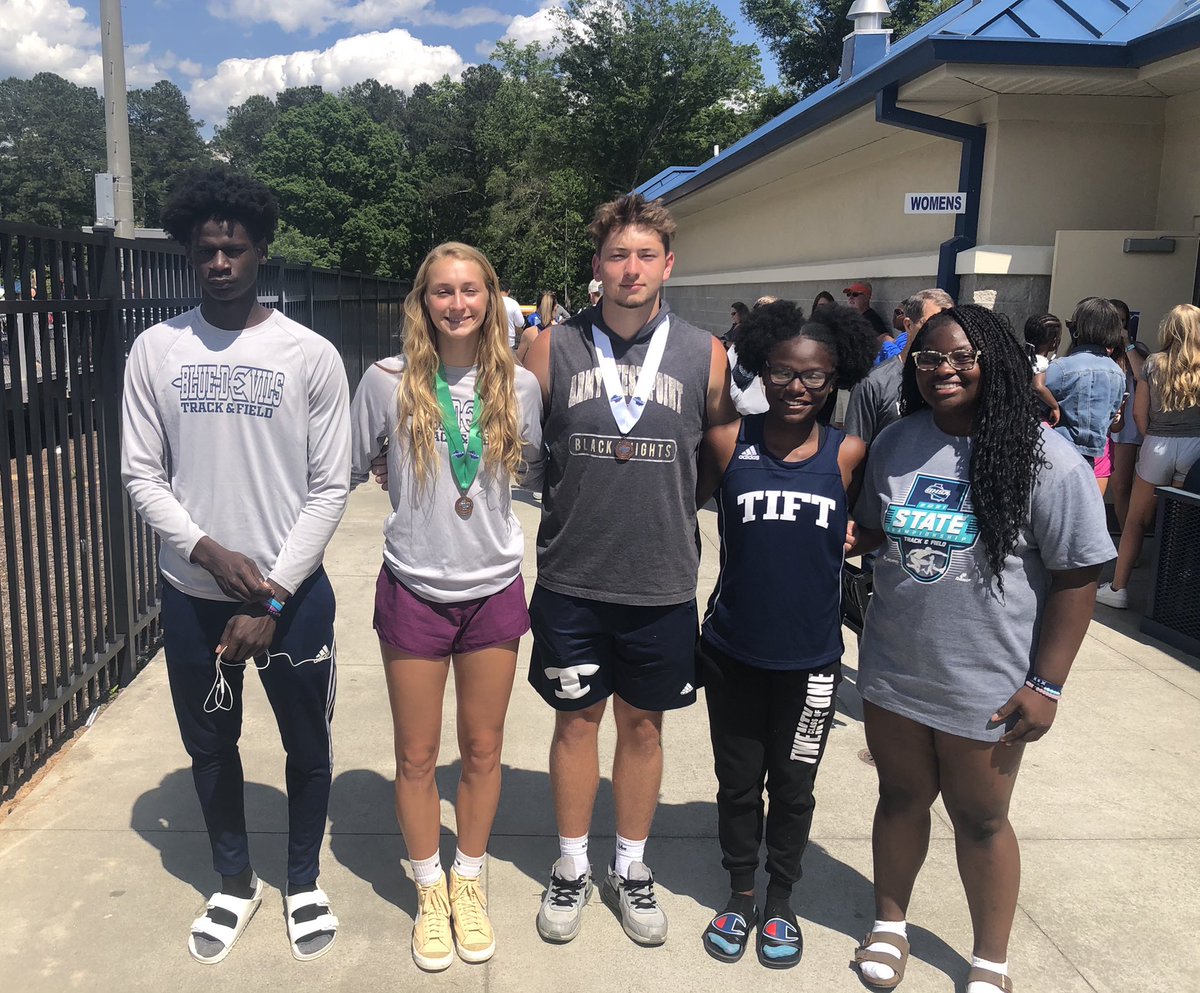 🚨State Track Meet Recap🚨

1. Cade Anders - 3rd in Shot Put(New school record of 55-9). Anders also finished 9th in the discus. 
2. Cali Conner -5th in the Girls High Jump
3. Divinity Mitchell - 12th Girls 100M Hurdles
4. Deyonte Dean - 10th Boys High Jump.