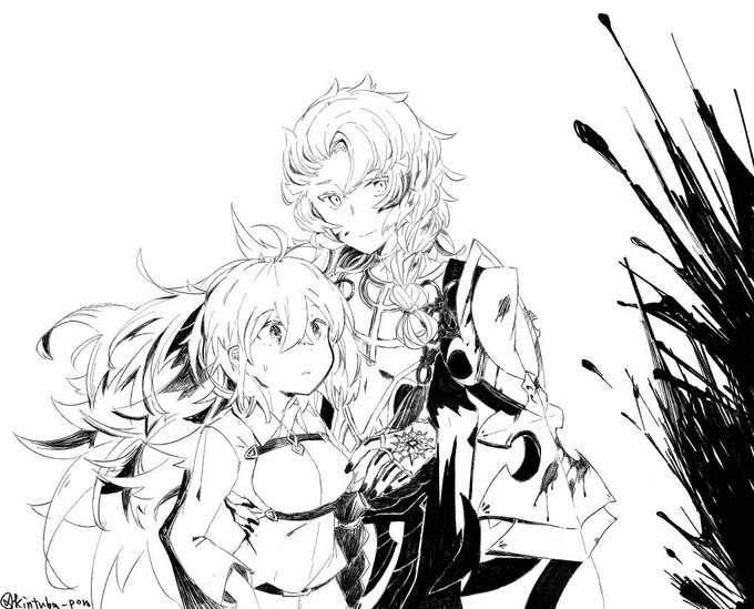 シリアス ソロモン&amp;ぐだ子(再掲) 