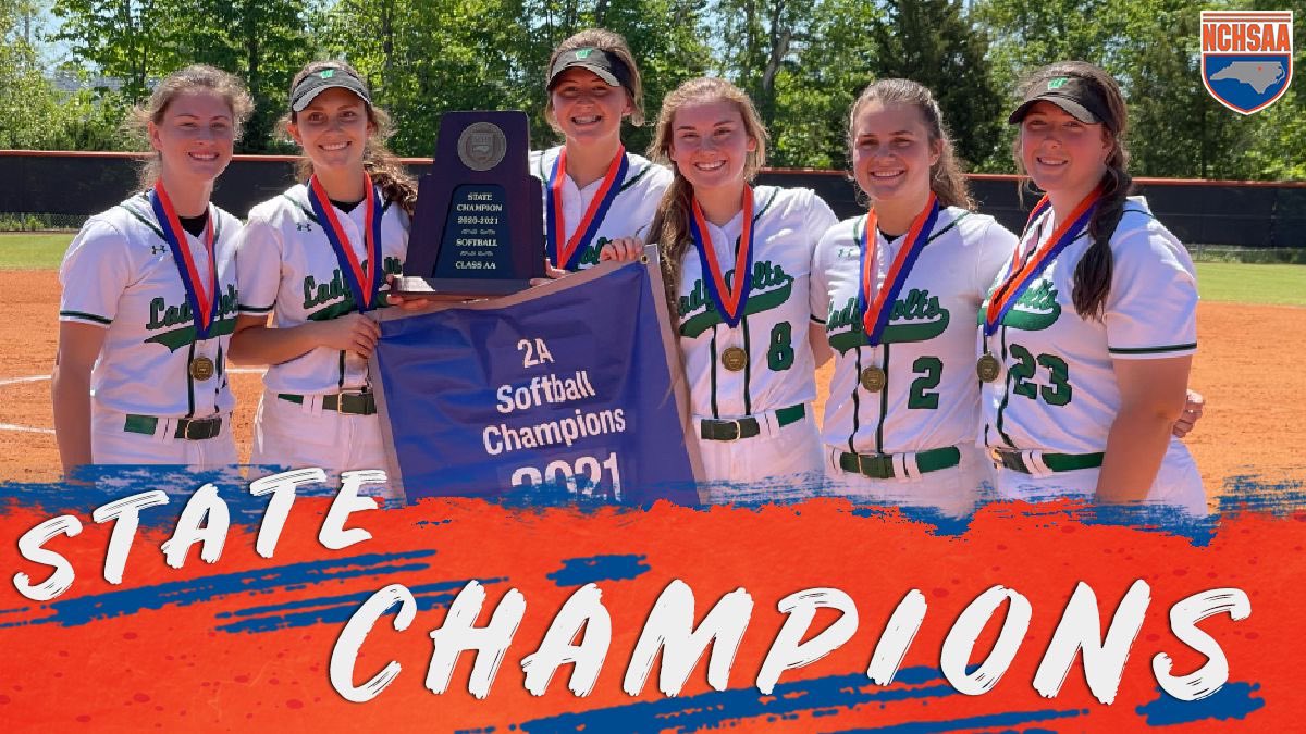 NCHSAA's tweet image. 2️⃣A Softball State Champions! 

🏆 @WSHSathletics 

#NCHSAASB