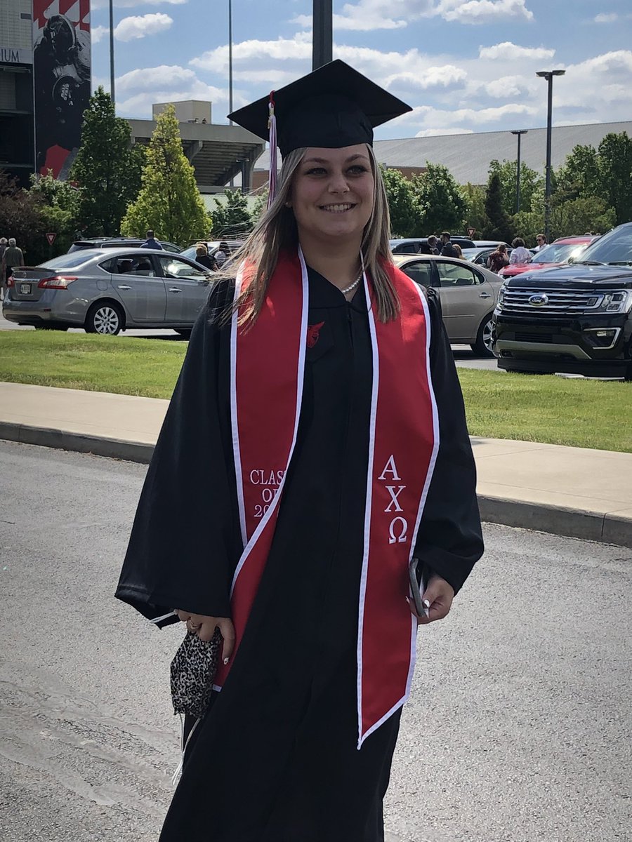 My Pretty Princess graduates from BSU today