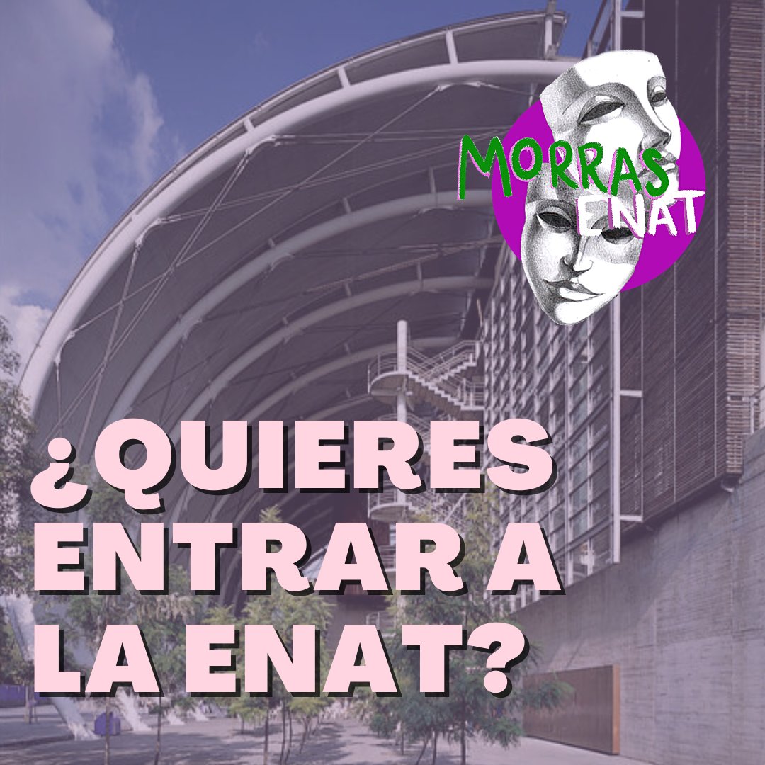 morras_enat's tweet photo. Queridxs aspirantes a las carreras de Escenografía y Actuación; maestrías en Dirección Teatral y Pedagogía Teatral:
#FUERAAGRESORESDELAENAT
#MORRASENAT https://t.co/6TnbU6cvp6