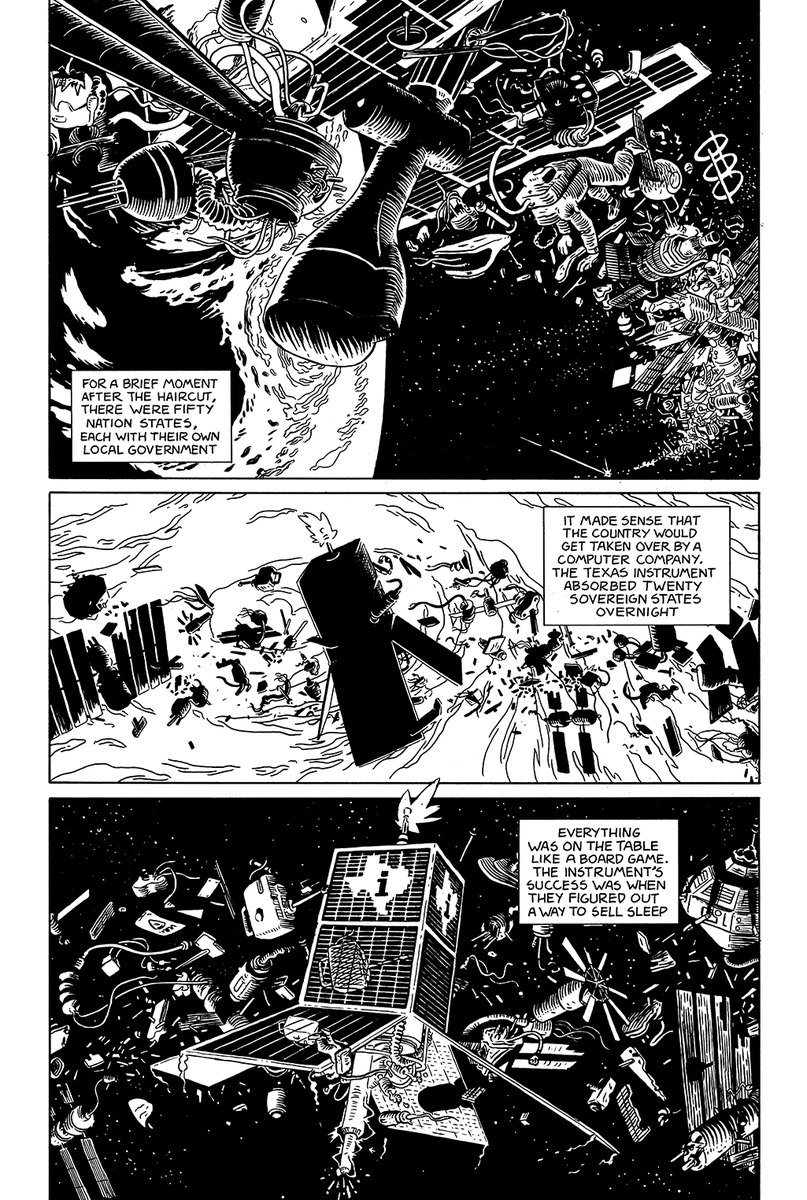 ianmacewan's tweet photo. Pages from my first full comic, The Yankee, written by @floating_world
#sequentialsaturday https://t.co/C16fyiWvO0